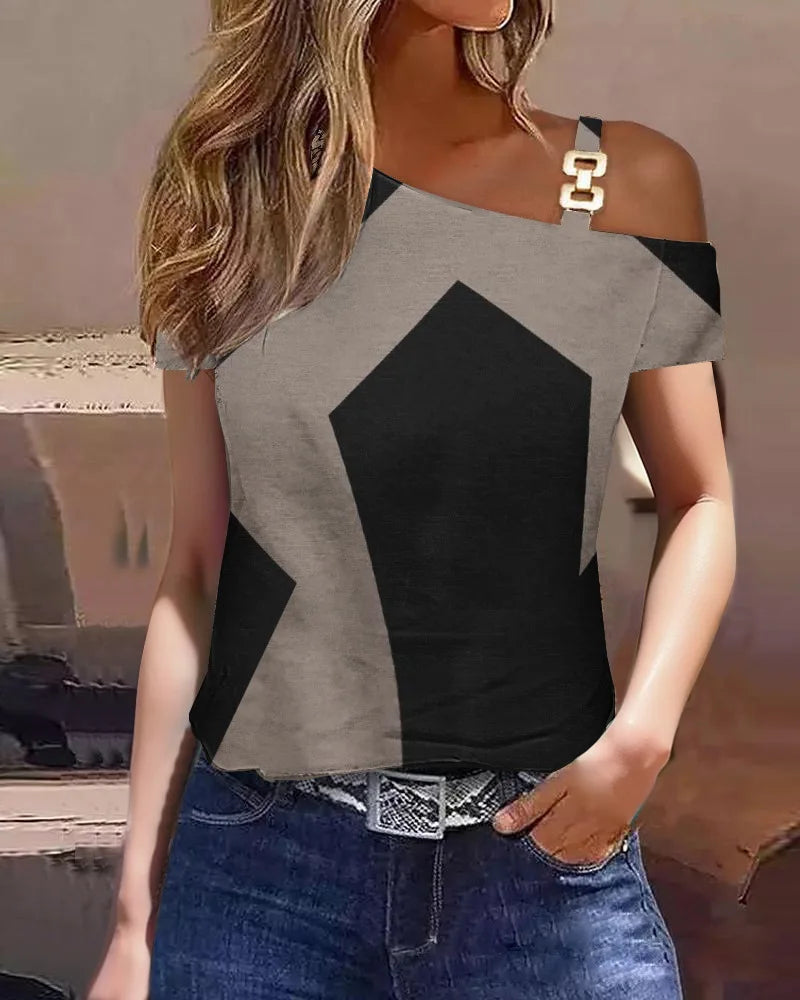 Women Elegant Short Sleeve Ruffles V Neck Blouse Casual Office Lady Loose Shirt Vintage Harajuku Bohemian Tops Streetwear Tunic